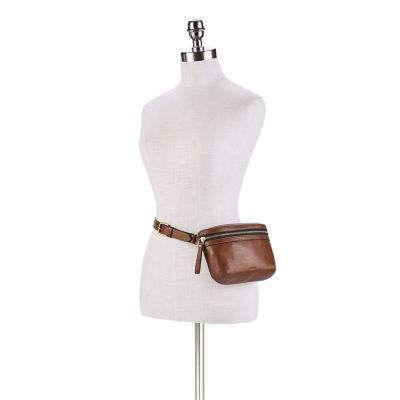 Leather Belt Bag with Brass Button – Townsends