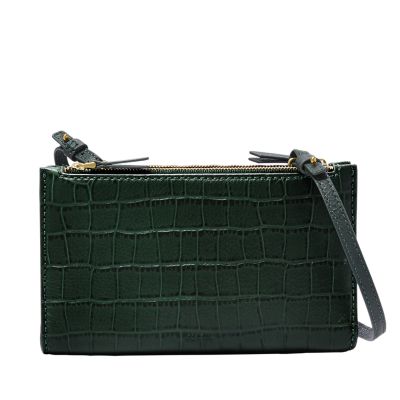 Women's Mini Tro Crystal-embellished Shoulder Bag - Sage