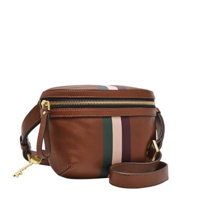 Fossil leather fanny on sale pack