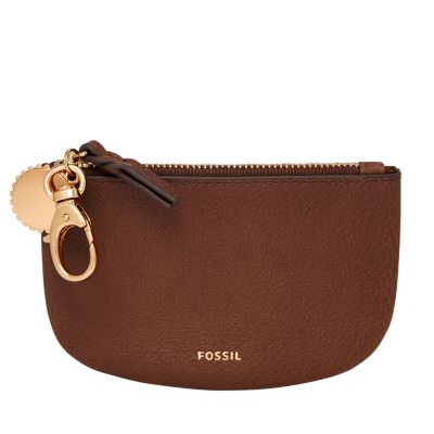 Fossil Crossbody Leather Purse + Bonus Wallet