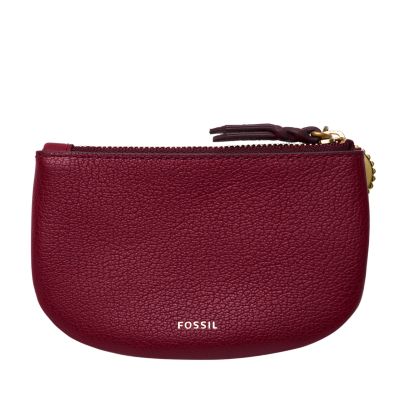 Pochette zippée Rose