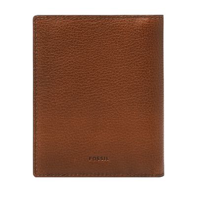 New York Mets Fossil Brown Travel RFID Passport Case