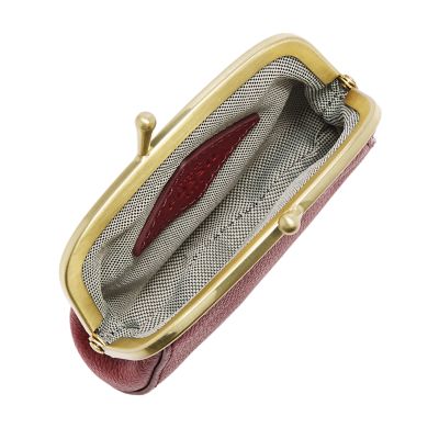 Fossil kisslock clearance coin purse