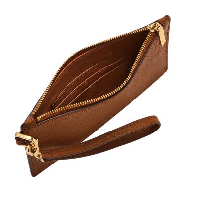 Small leather hot sale wristlet