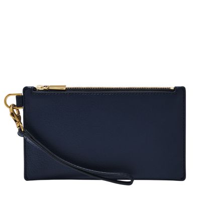 Fossil best sale wristlet pouch