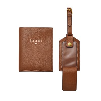 Gift Set Passport Case/Luggage Tag