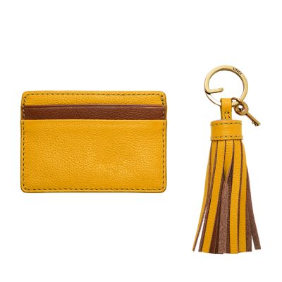 

Fossil Femmes Coffret cadeau avec porte-cartes et porte-clés