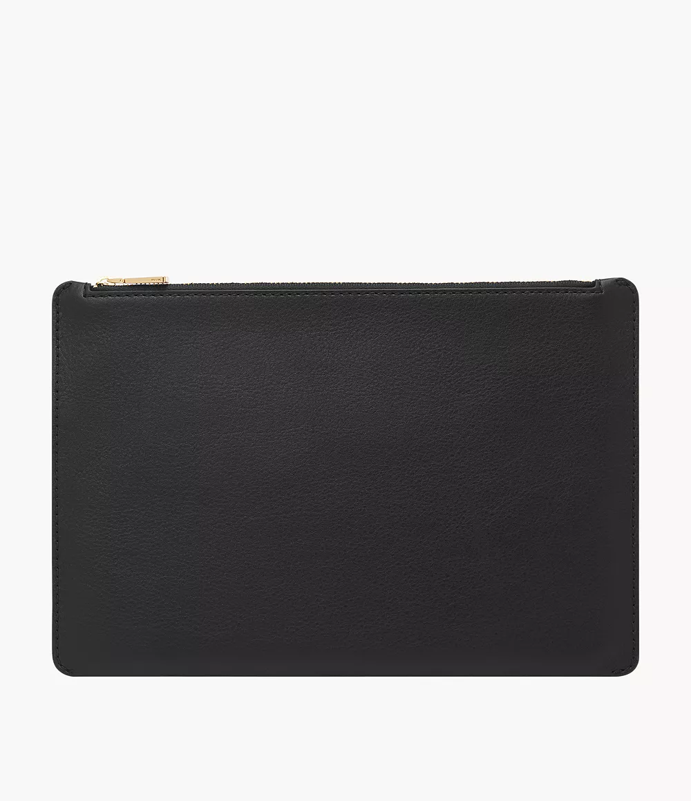 Fossil Women's Gift Pouch - Black - Clutches