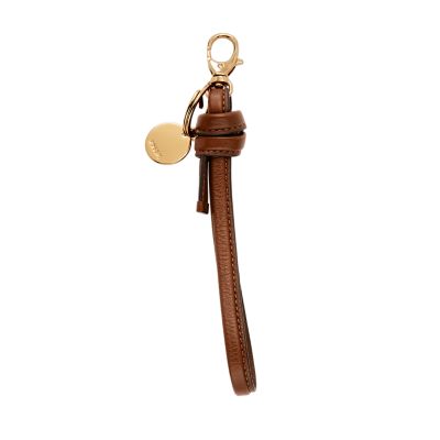 Dress Choice Leather Wristlet Keychain Bracelet Bangle Round Key