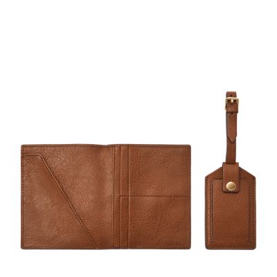 Passport Case and Luggage Tag Gift Set - SLG1597200 - Fossil