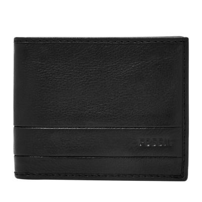 Fossil Men's Lufkin Zip Bifold Wallet