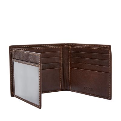 Fossil lufkin trifold sale