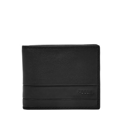 black wallet