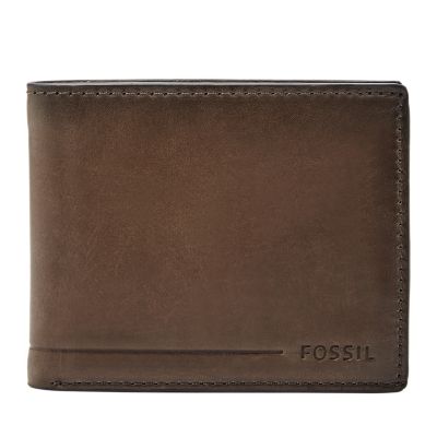 mens leather wallet sale