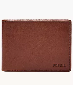 Men's Bifold Wallets: Shop Leather Bifold Wallets for Men - Fossil