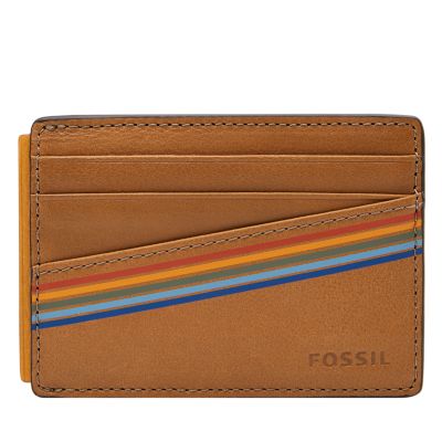 Fossil Homme Porte-cartes Davion -Beige