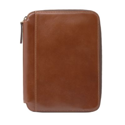 MK221028 - Custom Leather Tech Organizer [Men's Leather Accessory]