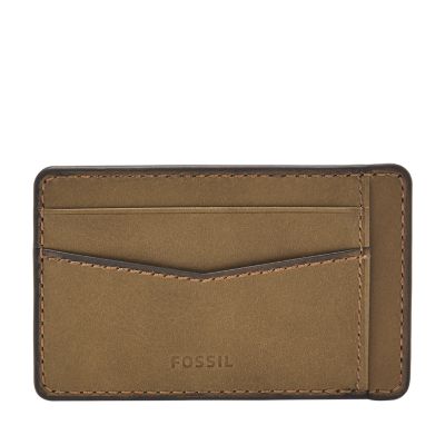 Fossil men's cheap wallets on sale