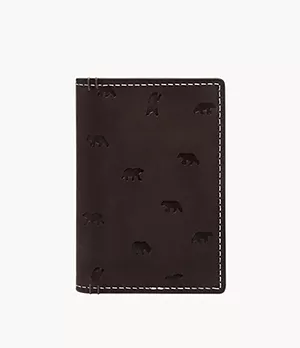 Men's Leather Card Cases - Fossil