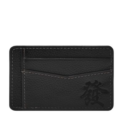 Men's Leather Card Cases - Fossil