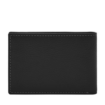 フォッシル レザー Wallet メンズ ブラウン レザー Liam SML1883200