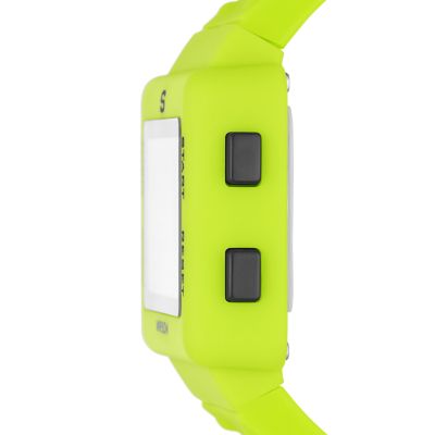Larson Plastic Digital Strap Watch Men\'s SR1132 Case, Skechers Watch - Station Neon 44MM Green Chronograph with - and