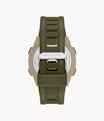 Skechers Atwater Men's 49MM Sport Digital Chronograph Watch with Plastic  Strap and Case, Army Green and Tan - SR1151 - Watch Station