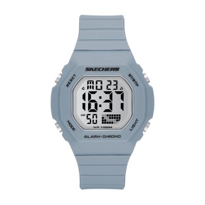 Digital watch store light