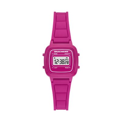 Skechers Women s Alta 27mm Digital Chronograph Watch with Bright