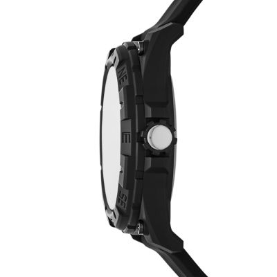 Camo Analog Station Men\'s with Black Plastic Skechers Watch 44MM Watch Dial, Strap - & Quartz - SR5192 Silicone Encino Case,