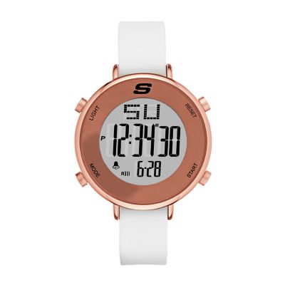 Rose gold digital cheap watches