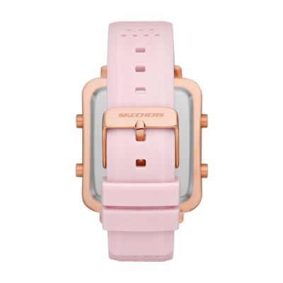 Skechers women's digital on sale watch