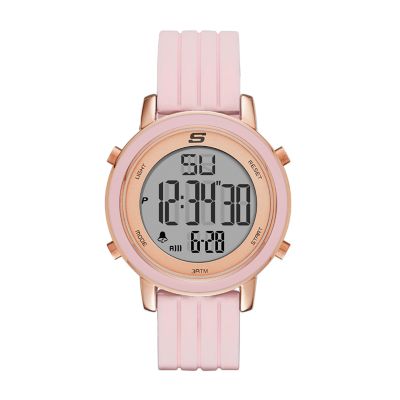 Skechers Women's Westport Women's Casual Digital Watch - Blush / Pink