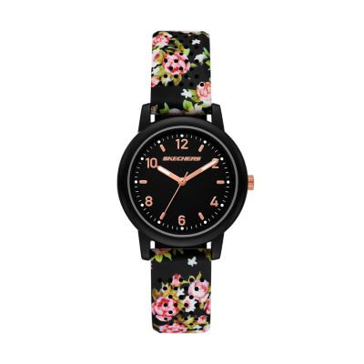 Black color best sale ladies watch