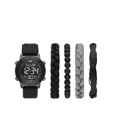 Skechers Men's Watch Set - Black