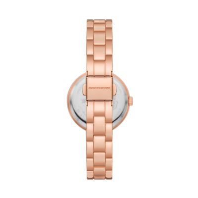 Skechers watch rose gold hot sale