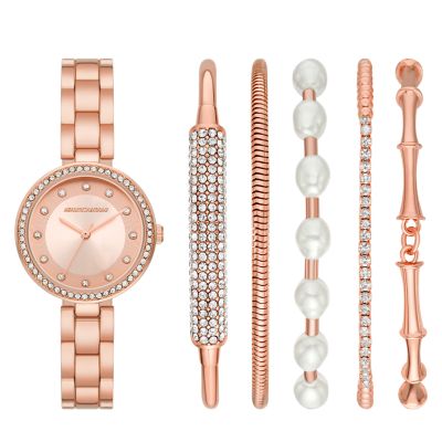 Women's watch best sale & bracelet set