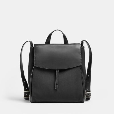 skagen ebba leather backpack