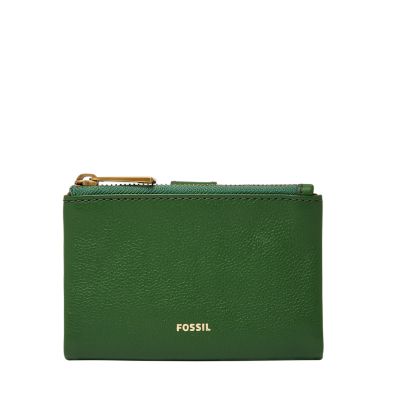 Green fossil online purse