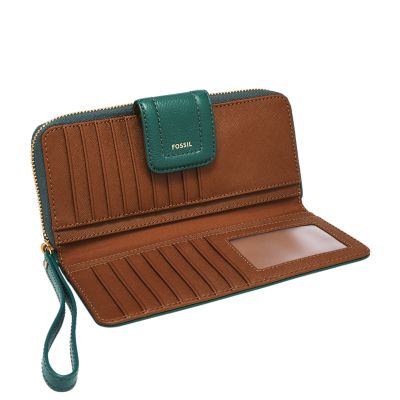 Fossil madison zip clutch wallet sale