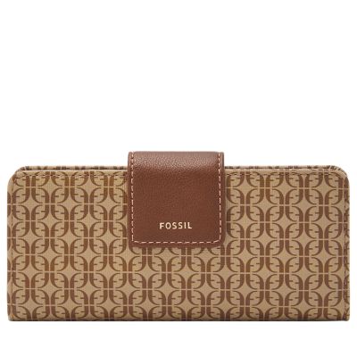 Damen Geldborse Madison Slim Clutch SWL2245015 Fossil