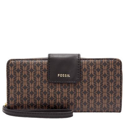 Fossil 2024 zip clutch