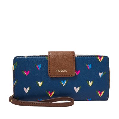 fossil clutch purse