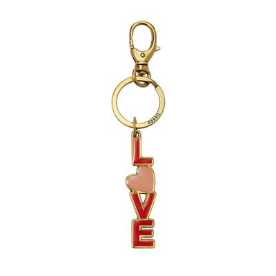 Fossil Femmes Porte-clés Sofia -Rouge