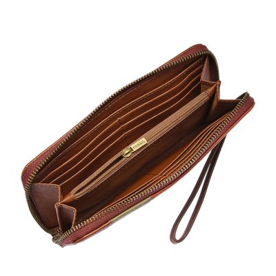 Jori RFID Zip Clutch - SWL2645184 - Fossil