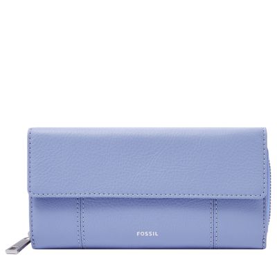 Fossil jori rfid online flap clutch