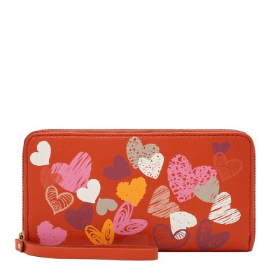 Fossil jori zip clutch hot sale