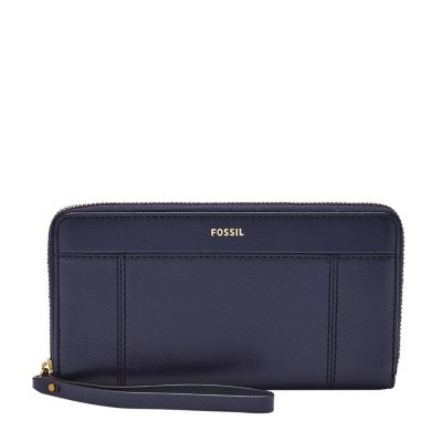 Fossil 2024 zip clutch