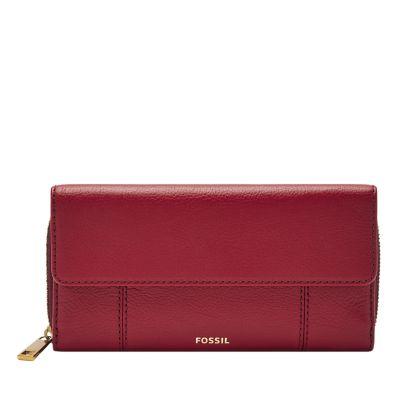 Fossil cheap flap clutch