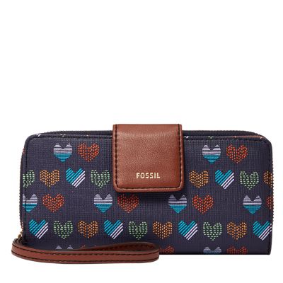 Fossil madison zip clutch new arrivals